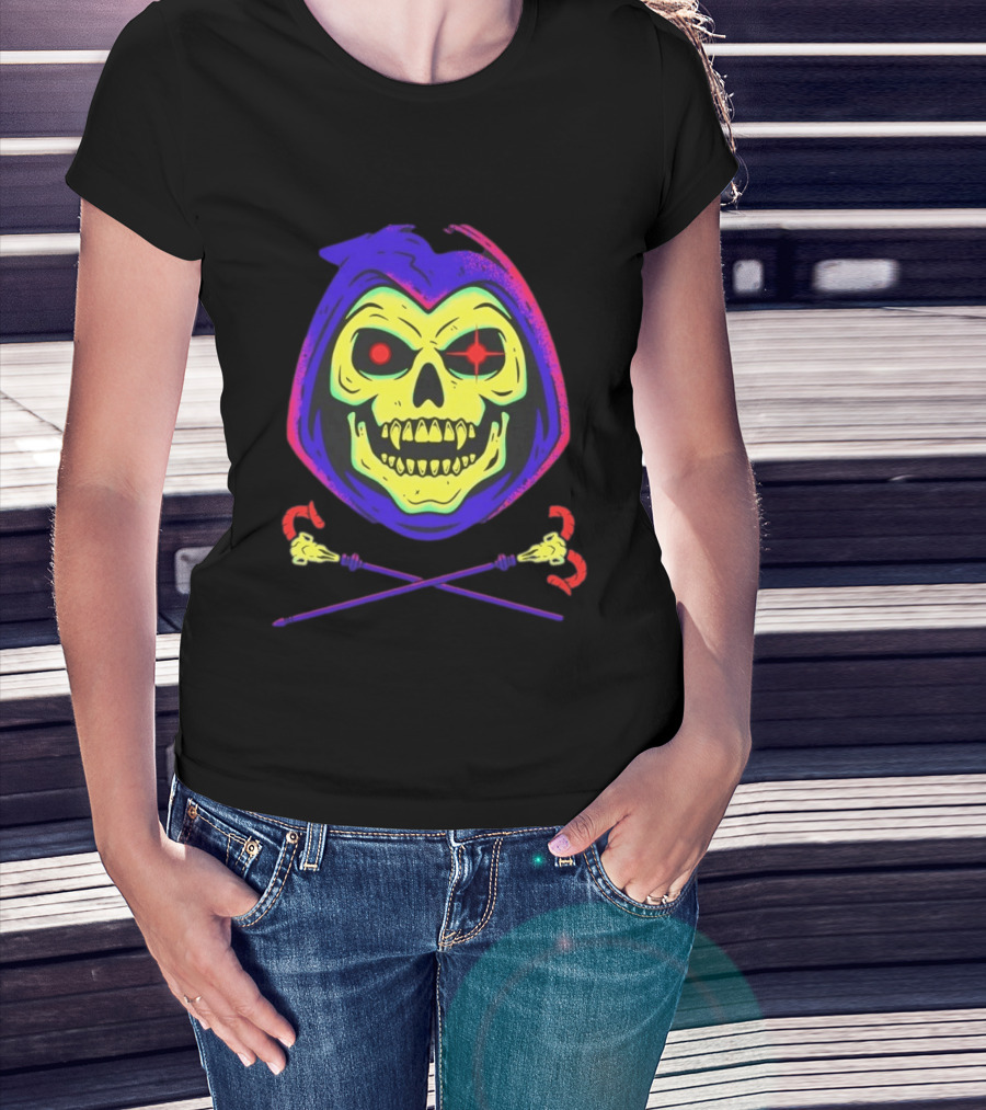 Skeletor Masters Of The Universe A Bone Headed Brute With Beautiful Bad Intentions Iconic Villain T-Shirt
