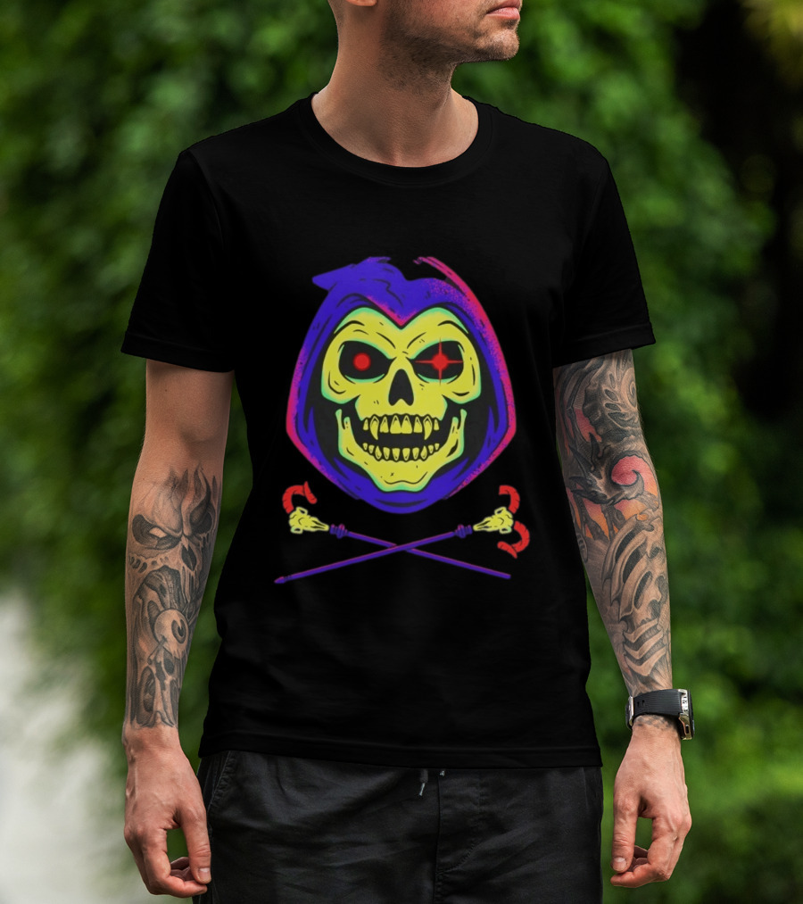 Skeletor Masters Of The Universe A Bone Headed Brute With Beautiful Bad Intentions Iconic Villain T-Shirt