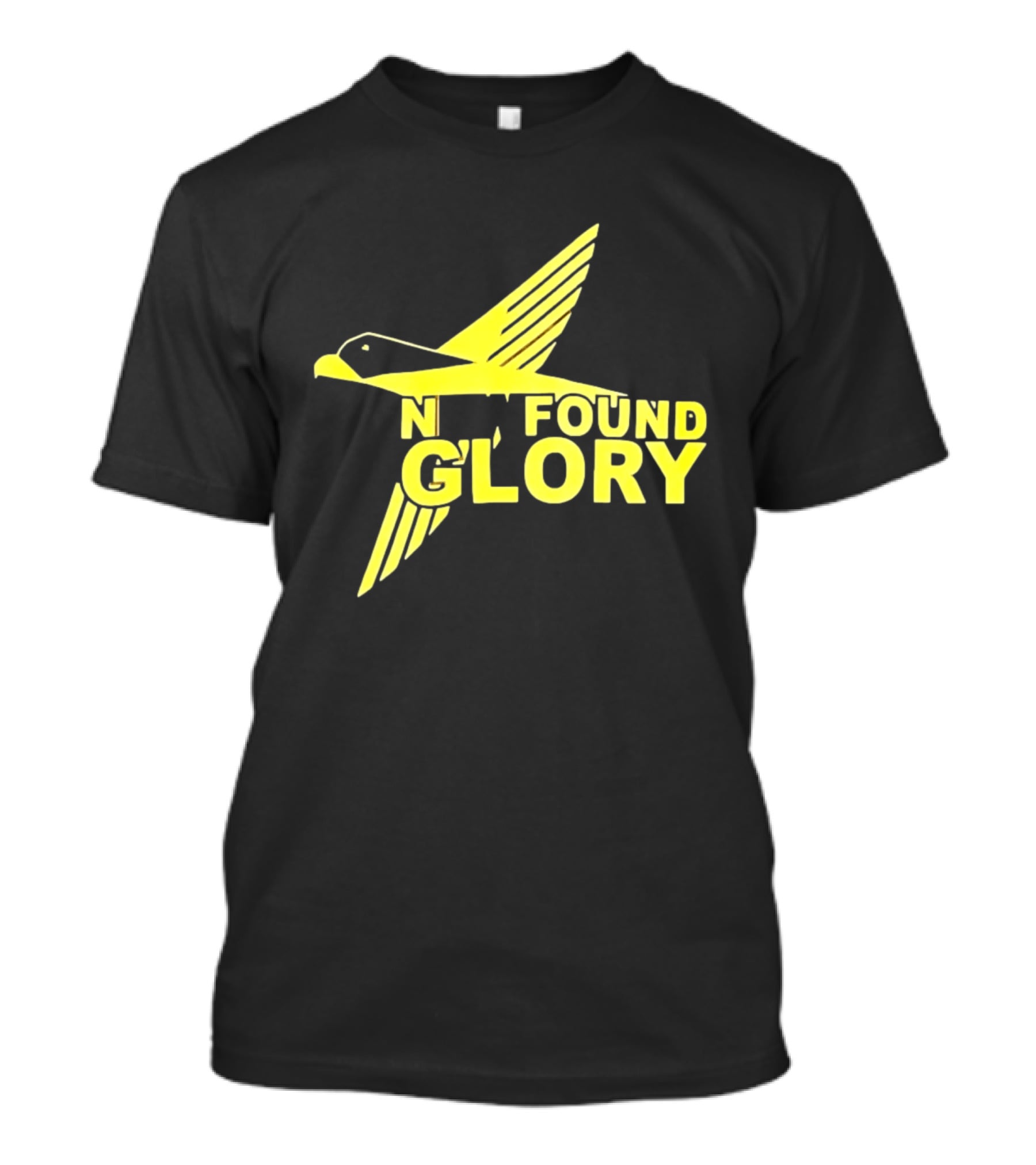 New Found Glory Yellow Flying Bird T-Shirt