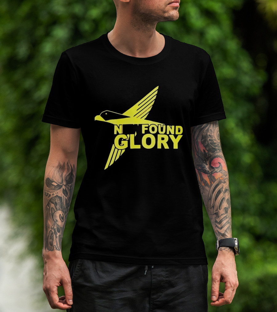 New Found Glory Yellow Flying Bird T-Shirt