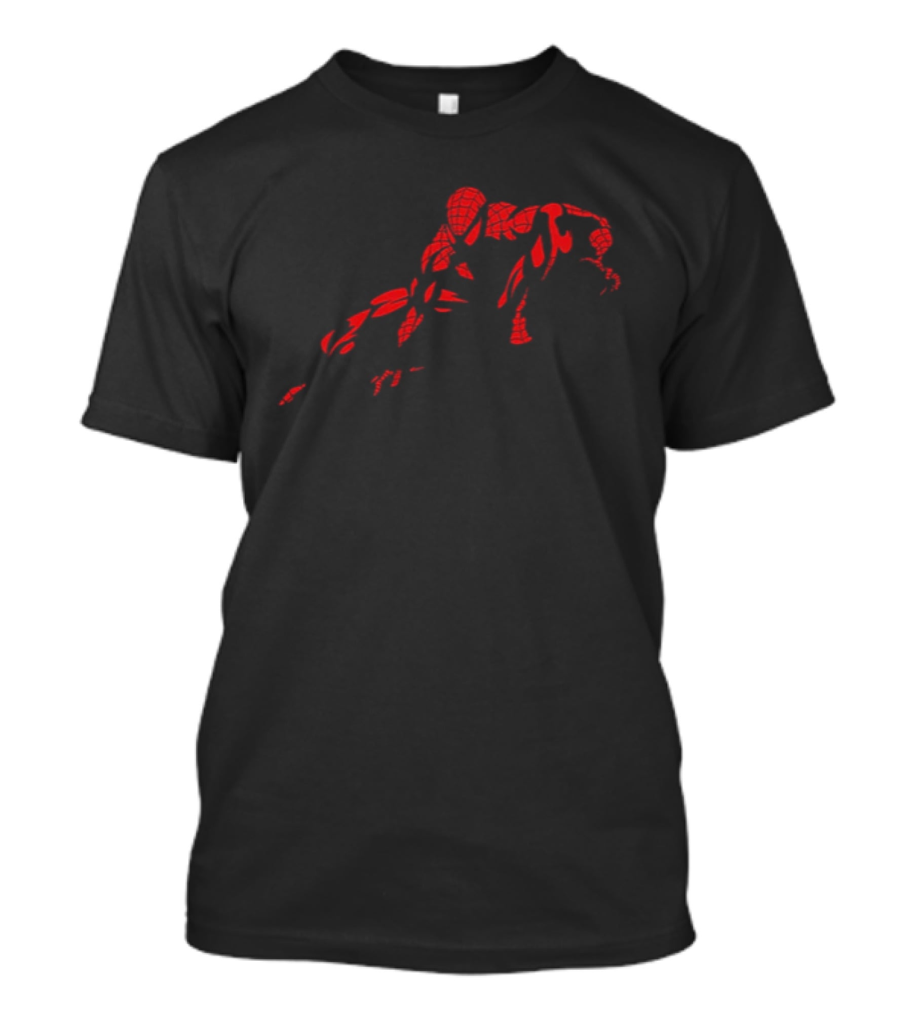 Zendaya Spider Man Red Paint Abstract T-Shirt