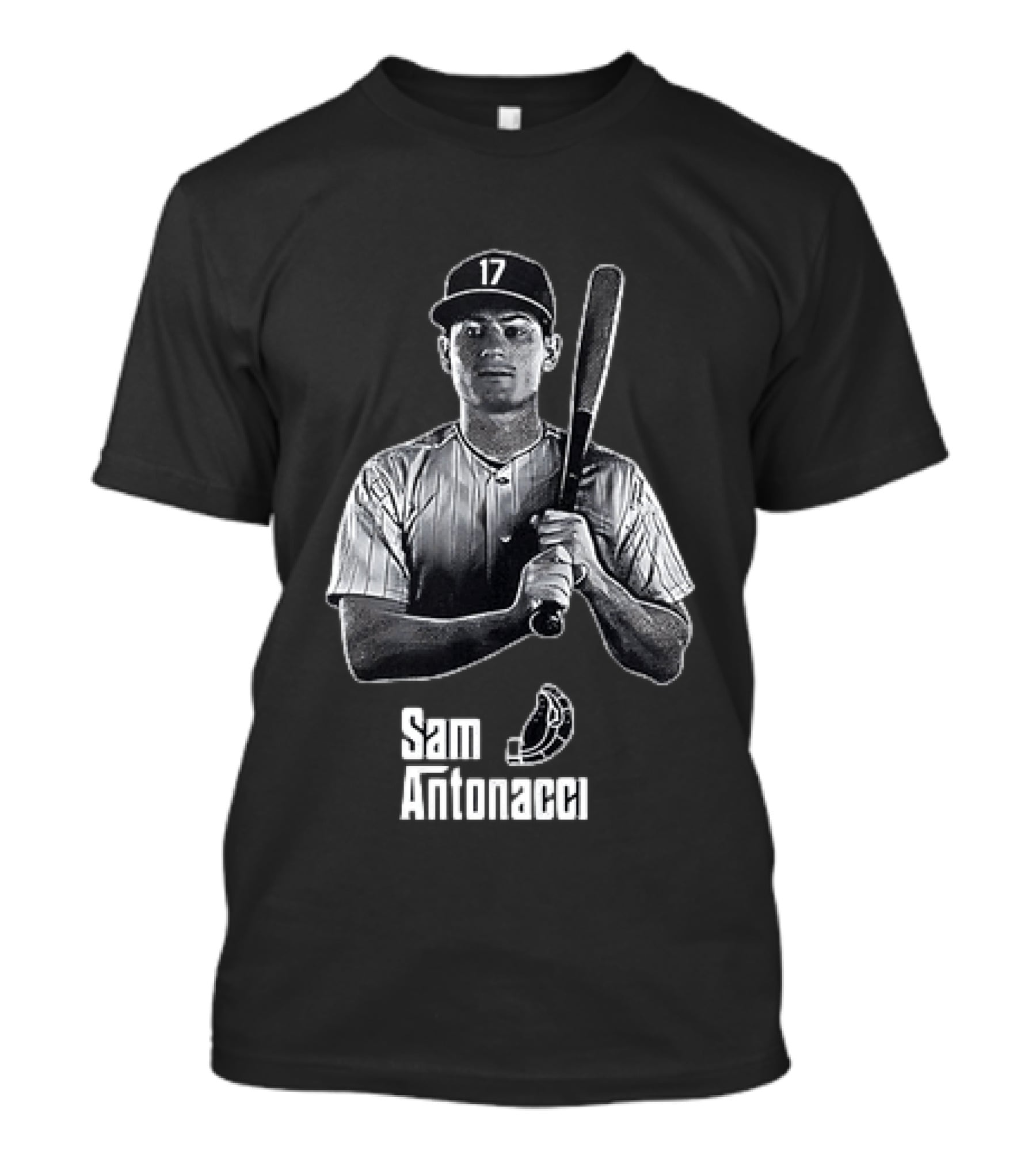 Sam Antonacci Baseball Team Sport MLB Two Runs T-Shirt