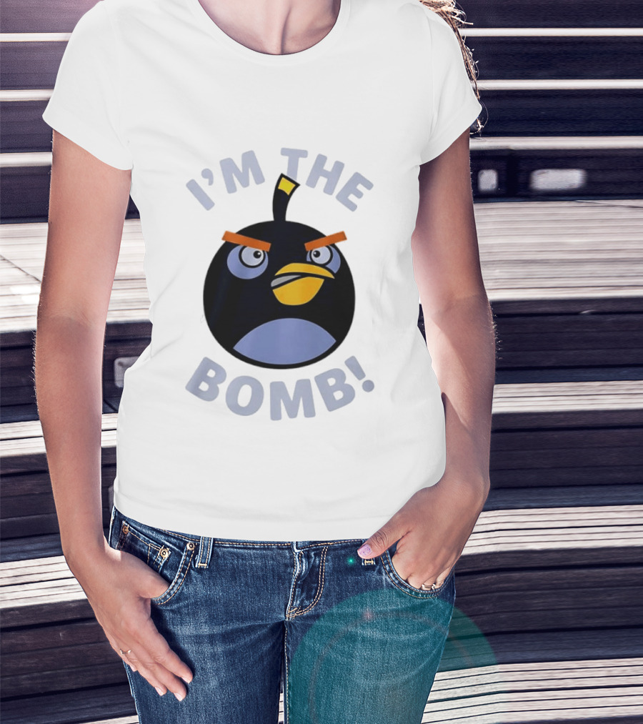Angry Birds I'm The Bomb Character Face T-Shirt