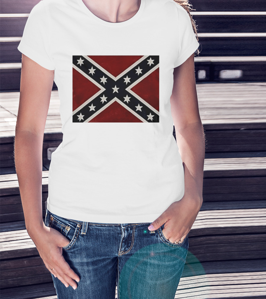 Mark Lee Confederate Rebel Flag T-Shirt