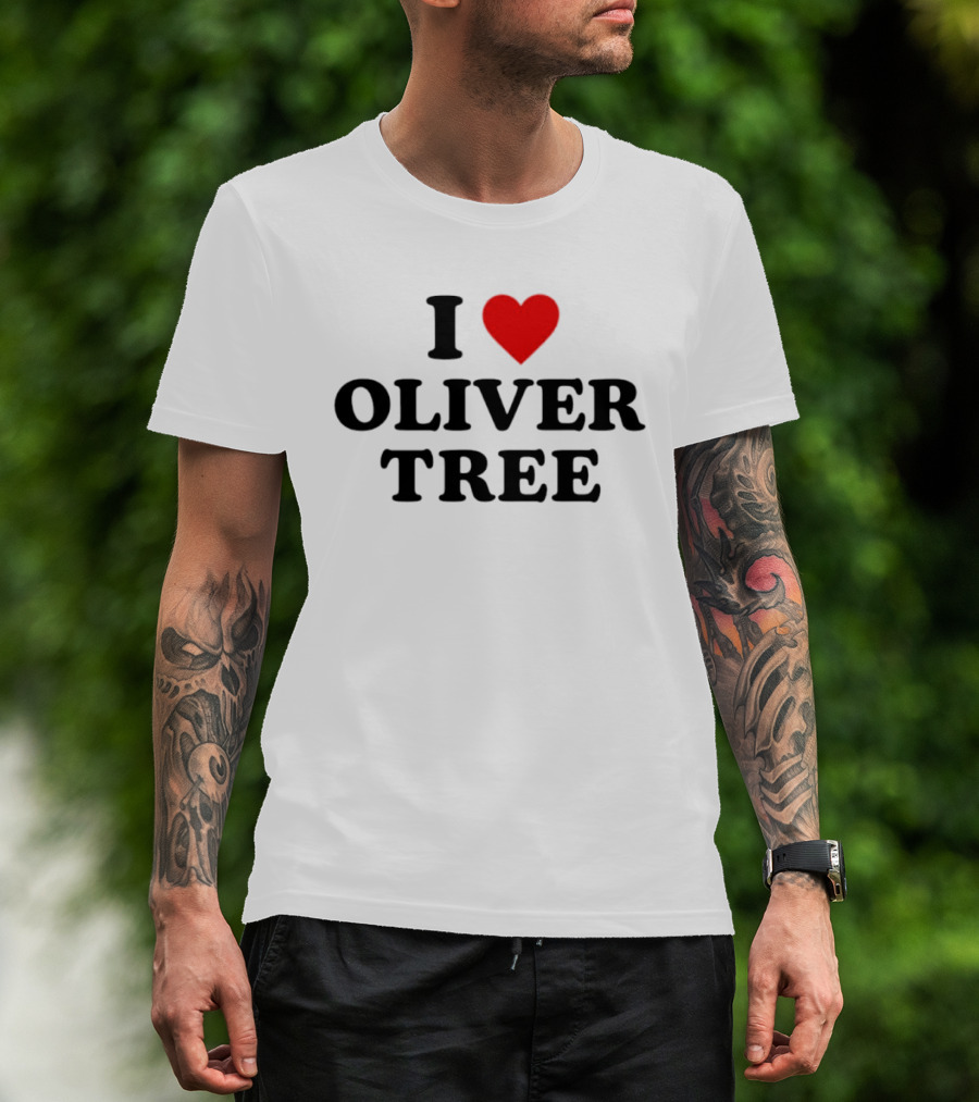 I Love Oliver Tree Post Malone Collaboration T-Shirt