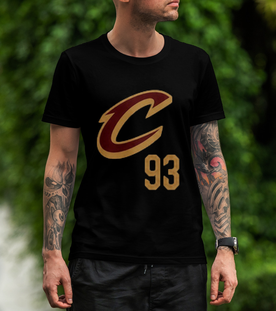 Cleveland Cavaliers Jelly Roll 93 Black Edition T-Shirt
