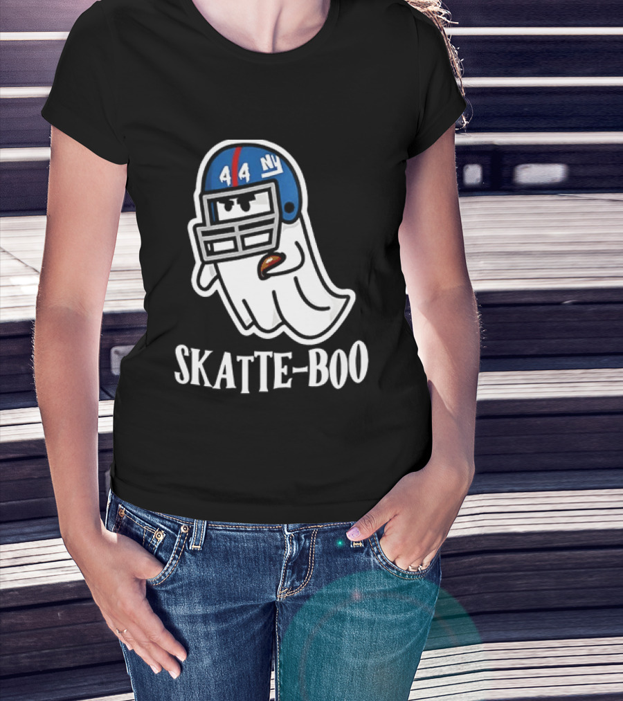 Ghost Skatte Boo Cam New York Giants Football 2025 Skatte Boo T-Shirt