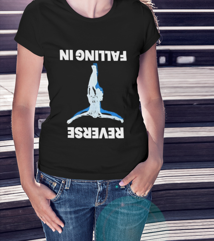 Playboi Carti Falling In Reverse Upside Down Human Figure T-Shirt