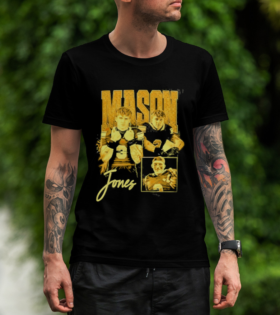 Mason Jones Alabama Crimson Tide Football Player T-Shirt