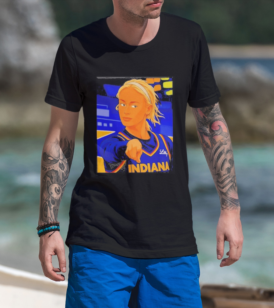 Indiana Fever Sophie Cunningham WNBA Player T-Shirt
