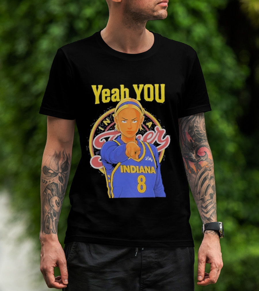 Yeah You Indiana Fever Number 8 T-Shirt