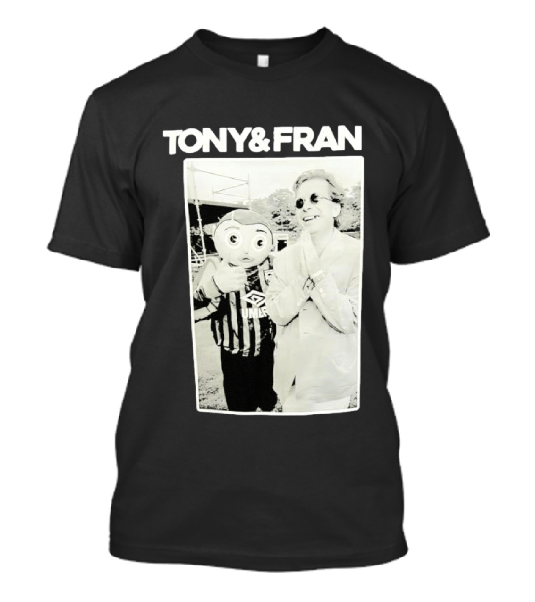 TONY & FRAN Frank Sidebottom Umbro Motif T-Shirt