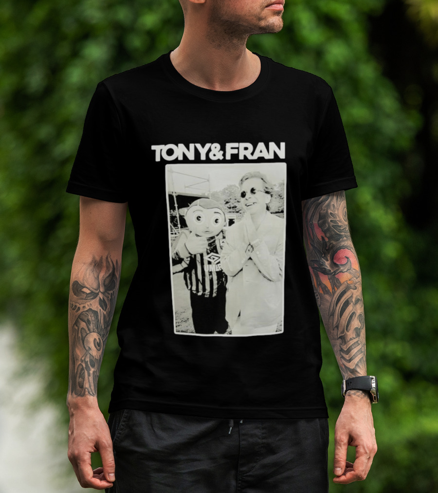 TONY & FRAN Frank Sidebottom Umbro Motif T-Shirt