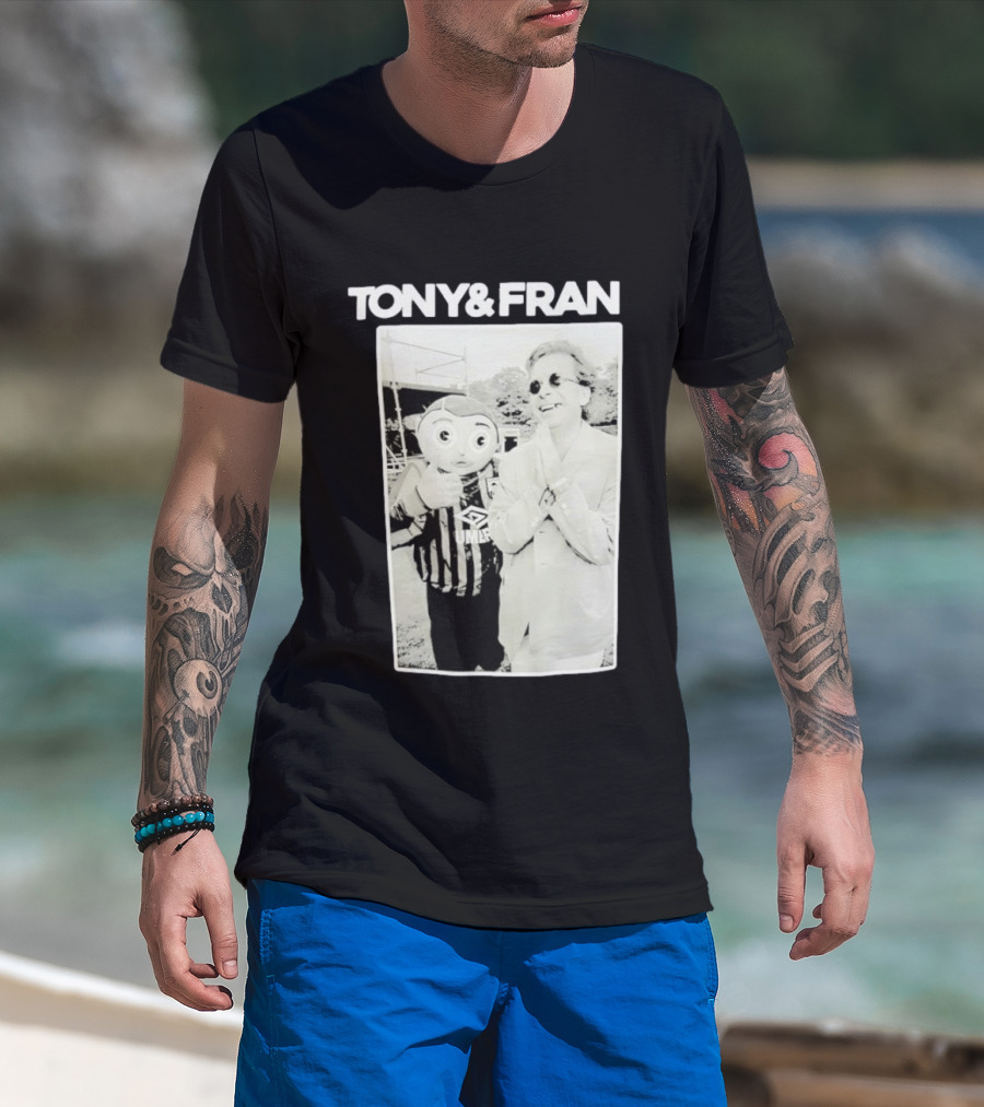 TONY & FRAN Frank Sidebottom Umbro Motif T-Shirt