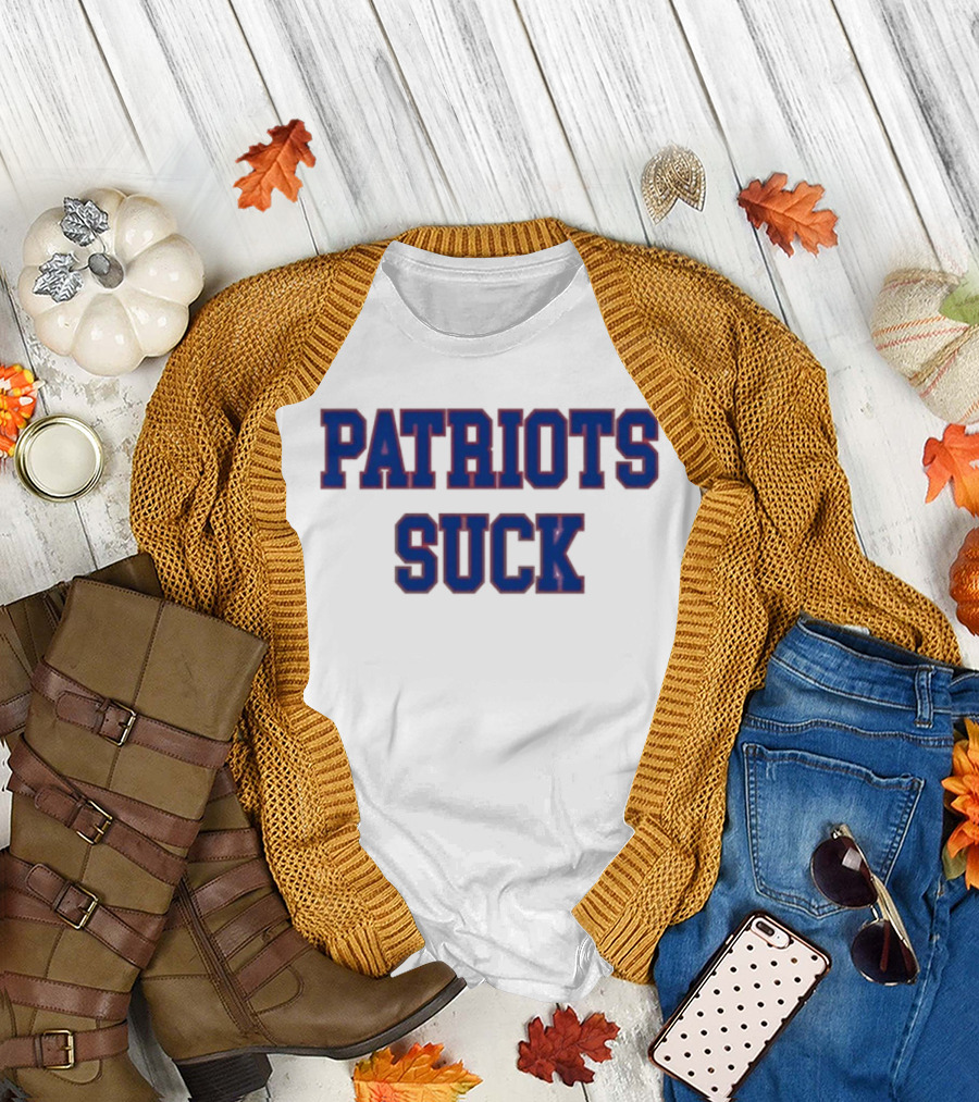 Buffalo Bills Patriots Suck NFL Rivalry Fan Gear T-Shirt