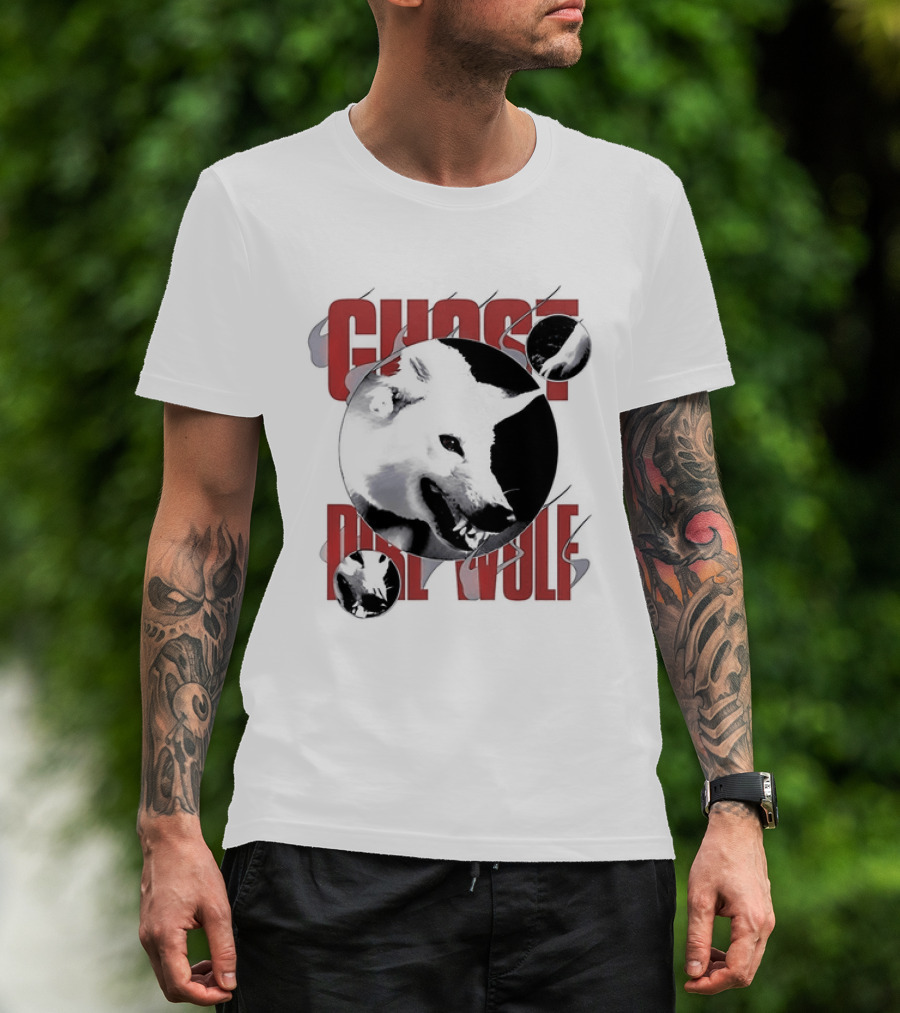 Ghost Dire Wolf Game Of Thrones Fan T-Shirt