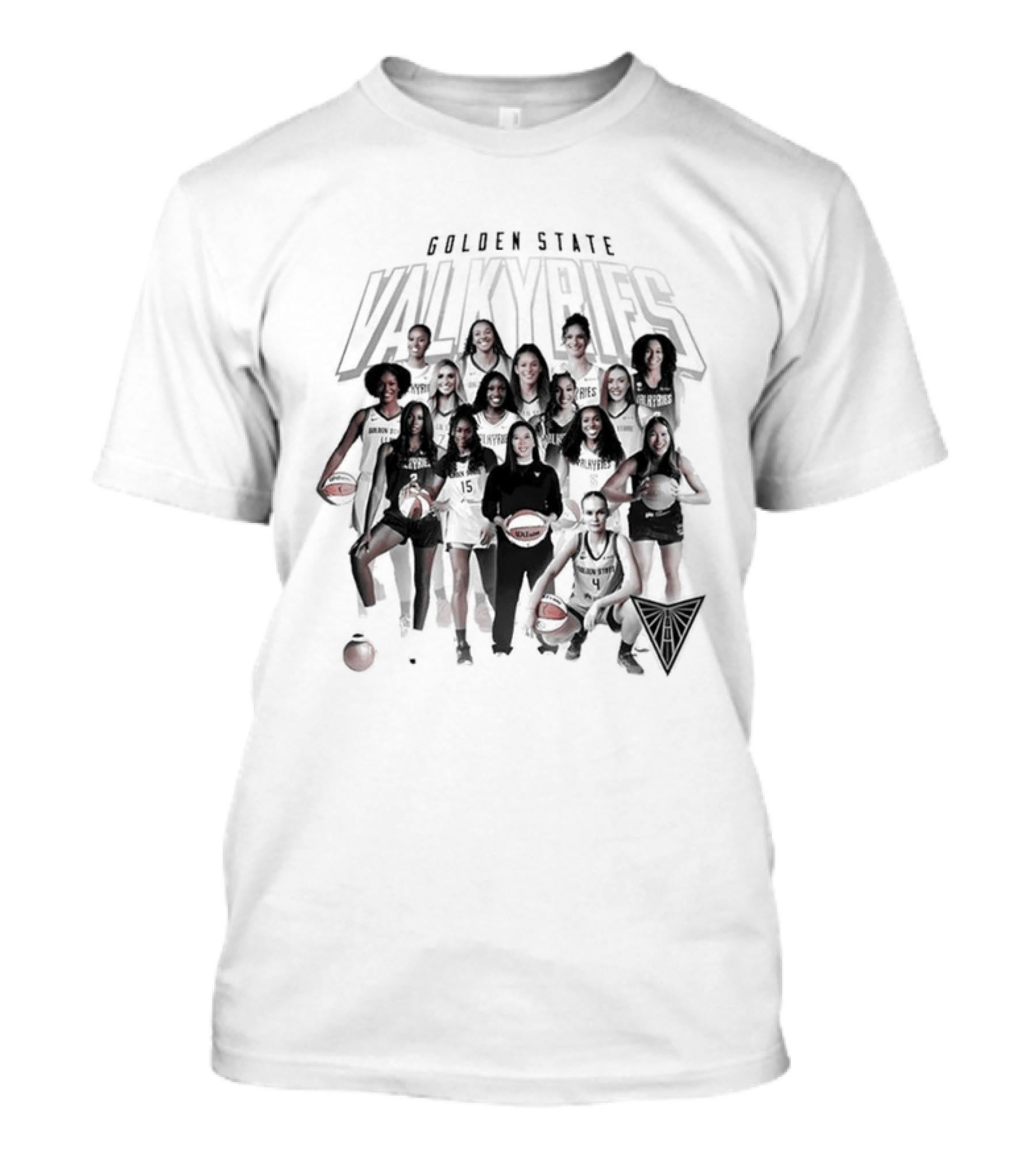 Golden State Valkyries WNBA Basketball San Francisco 2026 Team T-Shirt
