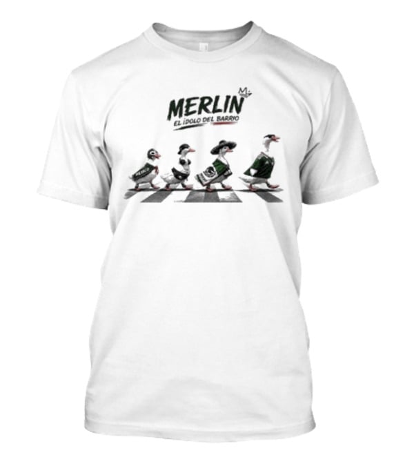 Merlin Mexico Duck Evolution El Idolo Del Barrio T-Shirt