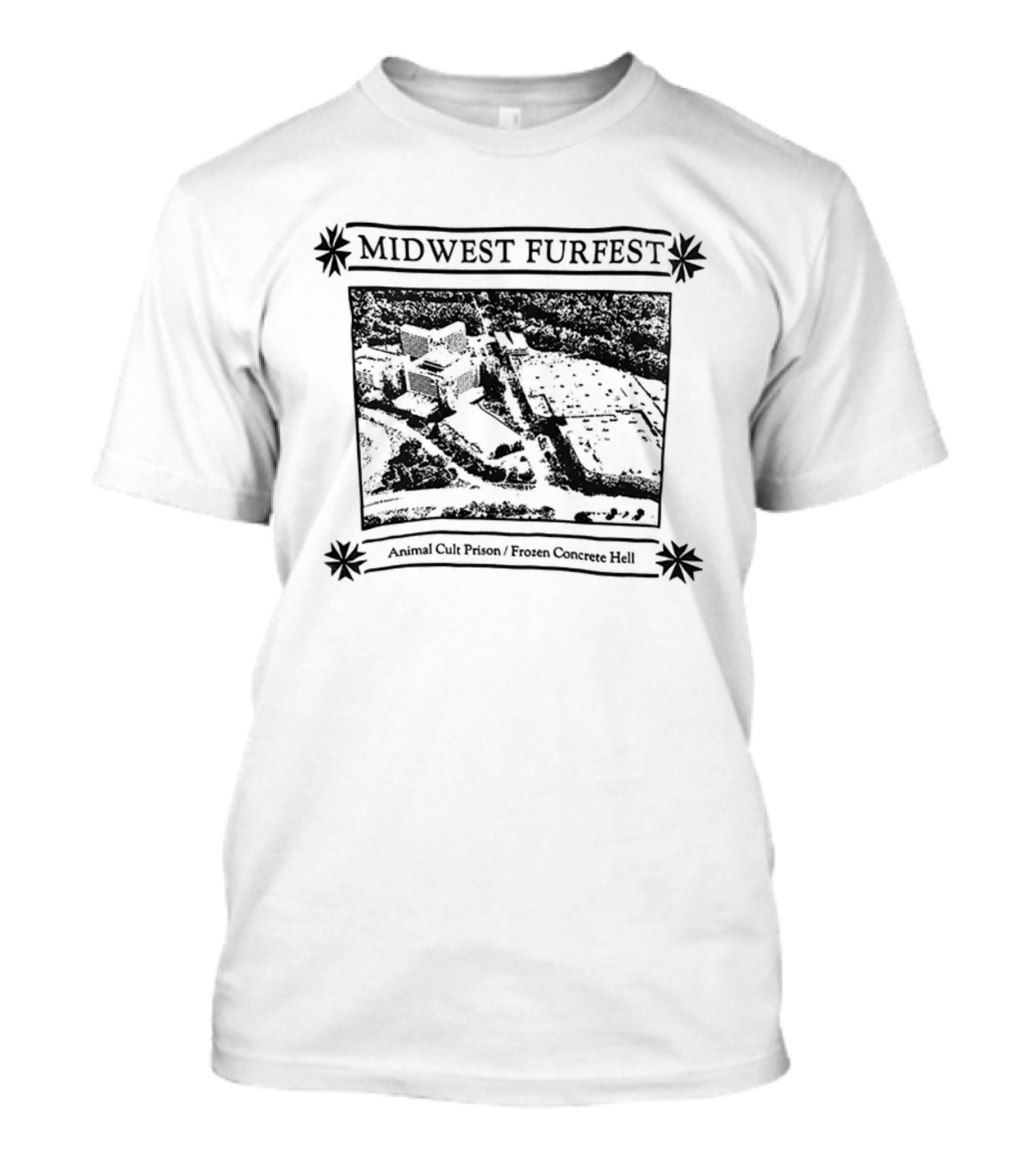 Midwest Furfest Animal Cult Prison Escapee Furry Convention T-Shirt