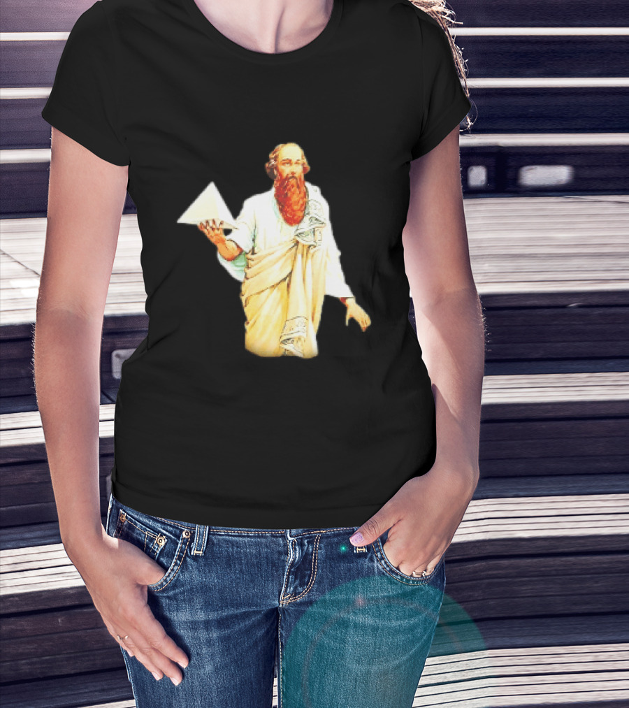Pythagoras Every Triangle Is A Love Triangle When You Love Triangles T-Shirt