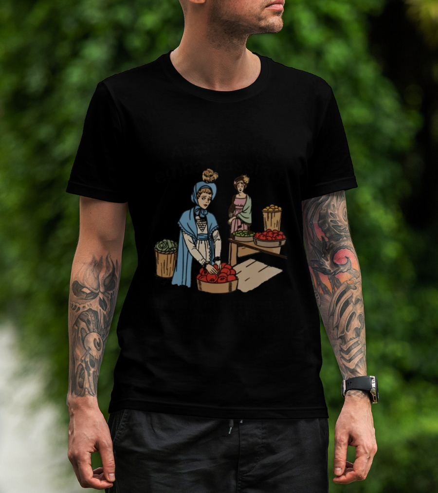 Anxiety Is So Embarrassing Oh No I'm Terrified At The Farmer's Market T-Shirt