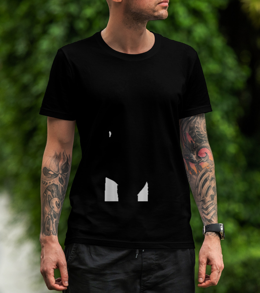 Bad Bunny Bunny Face Split Sunglasses T-Shirt