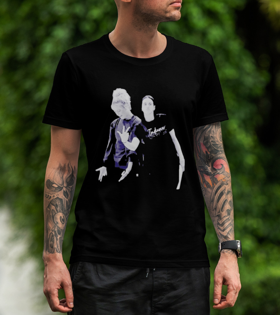 Caitlin Clark Sophie Cunningham Black White Photo And Indecisive T-Shirt
