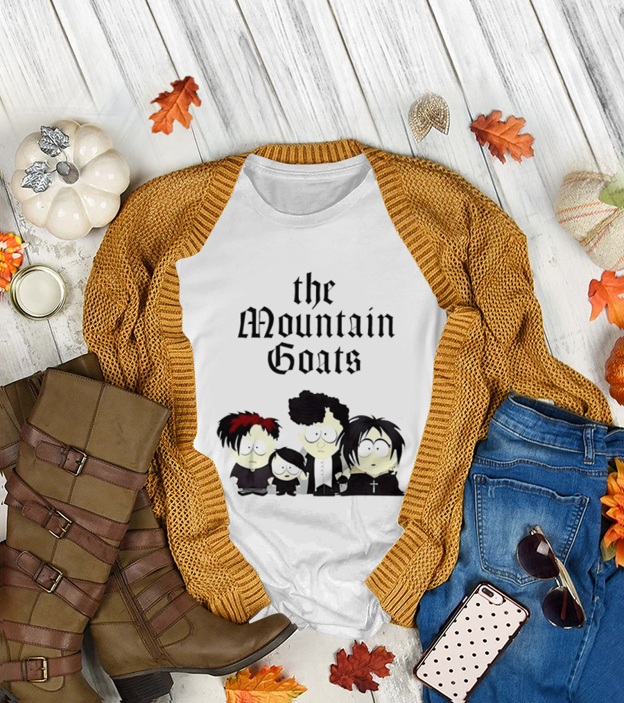 South Park Characters as The Mountain Goats Gothic T-Shirt