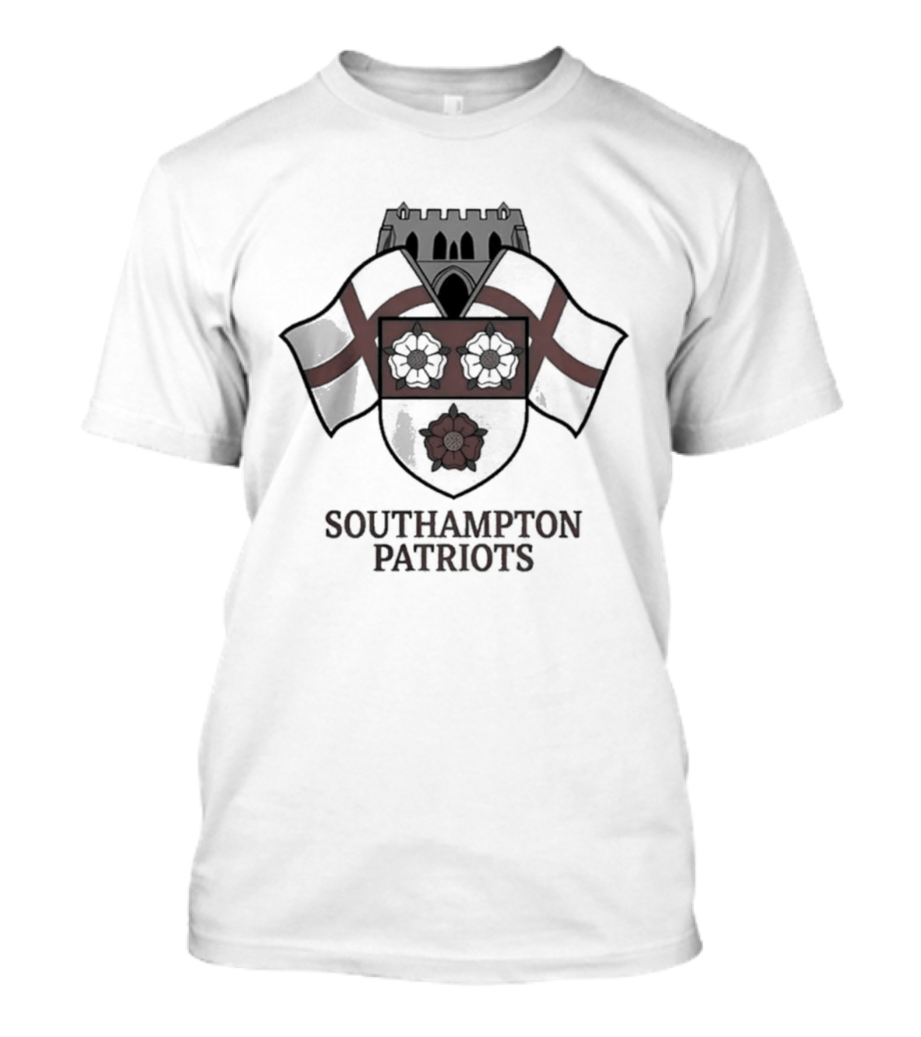 Southampton Patriots Emblem Celebrating Henry Nowak Legacy T-Shirt