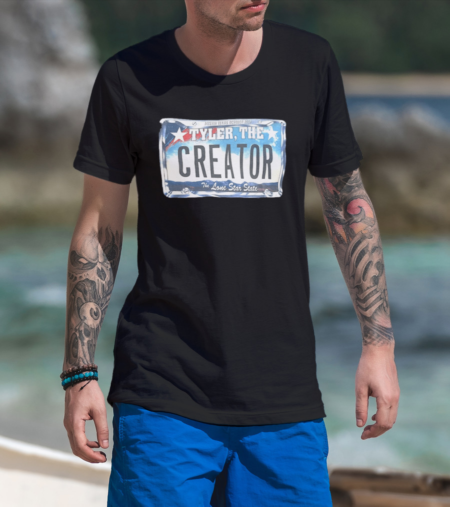 Tyler The Creator Austin Texas October 2021 The Lone Star State T-Shirt