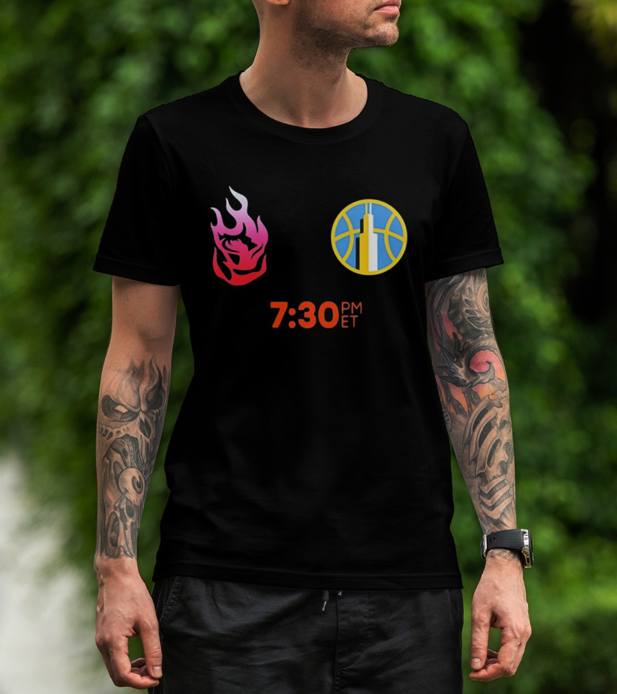 Washington Mystics Chicago Sky 7:30 PM ET Matchup T-Shirt