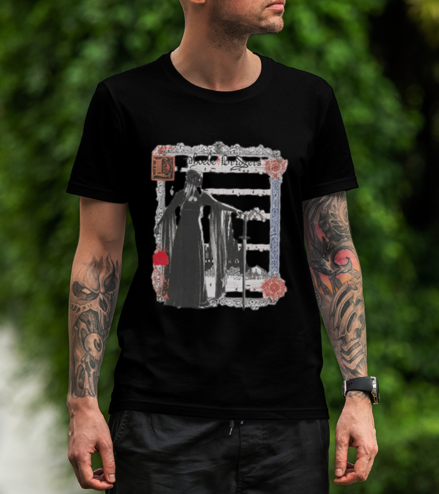 Phoebe Bridgers Gothic Medieval Sword And Castle Sheet Music T-Shirt