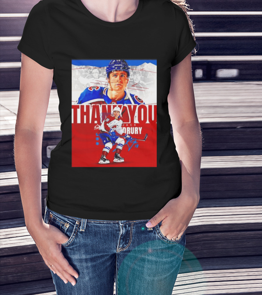 Jack Drury Thank You Colorado Avalanche T-Shirt