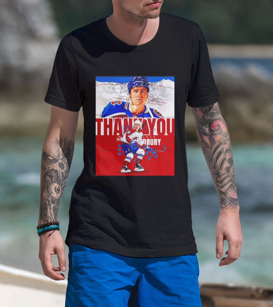 Jack Drury Thank You Colorado Avalanche T-Shirt