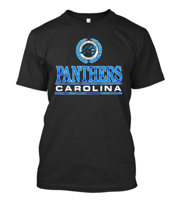 Carolina Panthers Blue Emblem Crest T-Shirt
