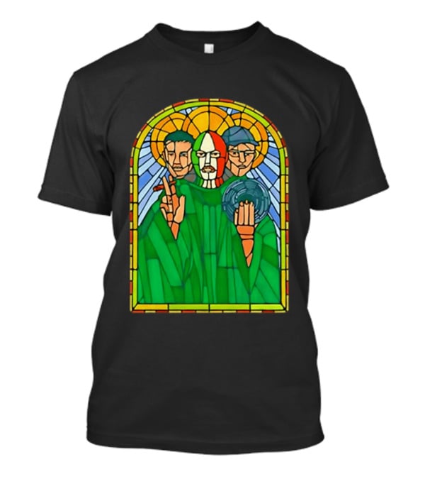 Conor McGregor Khabib Nurmagomedov Dustin Poirier MMA Ultimate Fighting Stained Glass T-Shirt