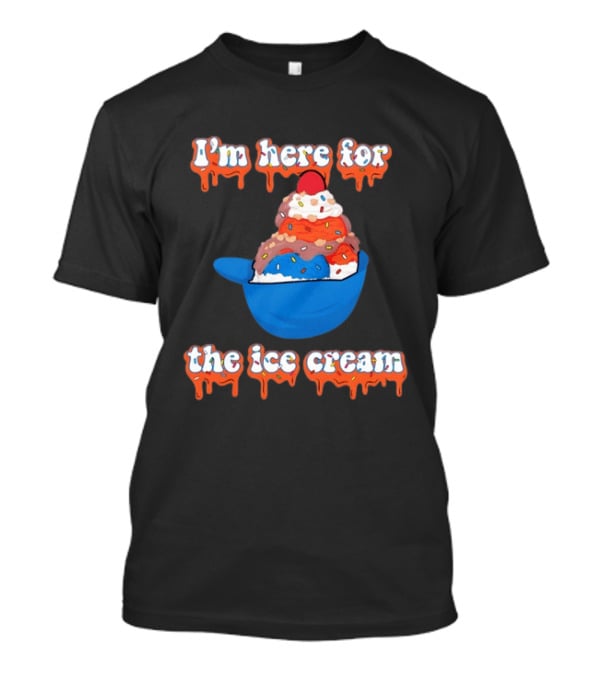 I'm Here For The Ice Cream New York Mets Baseball T-Shirt