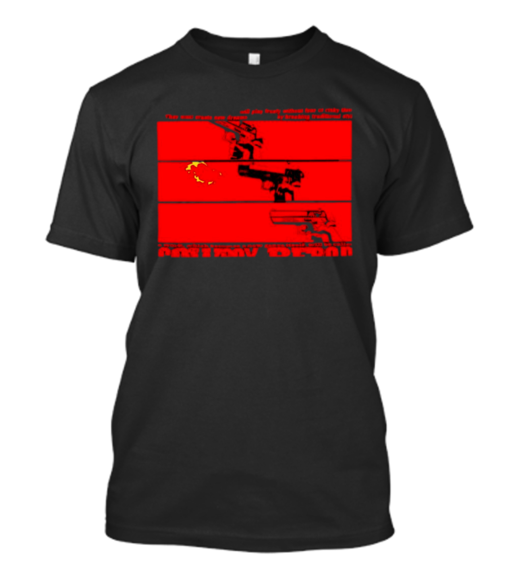New Dreams And Films Breaking Traditional Work New Genre Present Past Future Guns T-Shirt