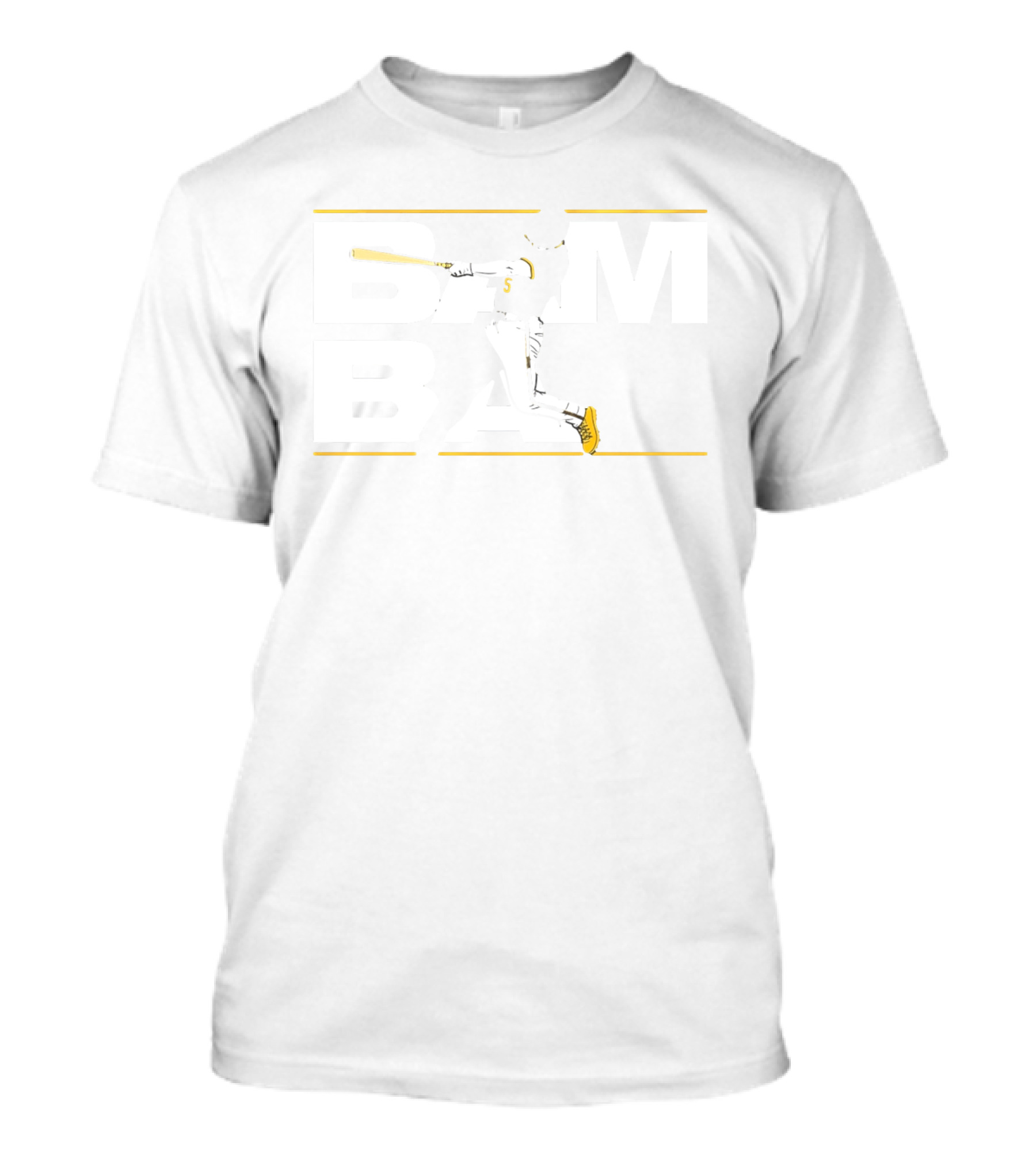 Bam Bam Baseball Player Home Run Pittsburgh Pirates T-Shirt