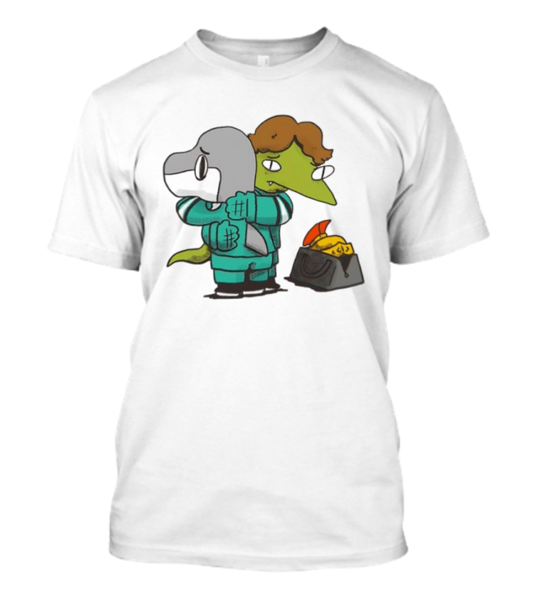 Macklin Celebrini San Jose Sharks NHL Hugging Hockey Characters T-Shirt