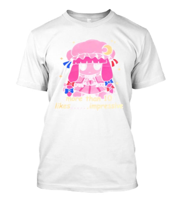 Patchouli Knowledge Touhou Project More Than 10 Likes Impressive T-Shirt