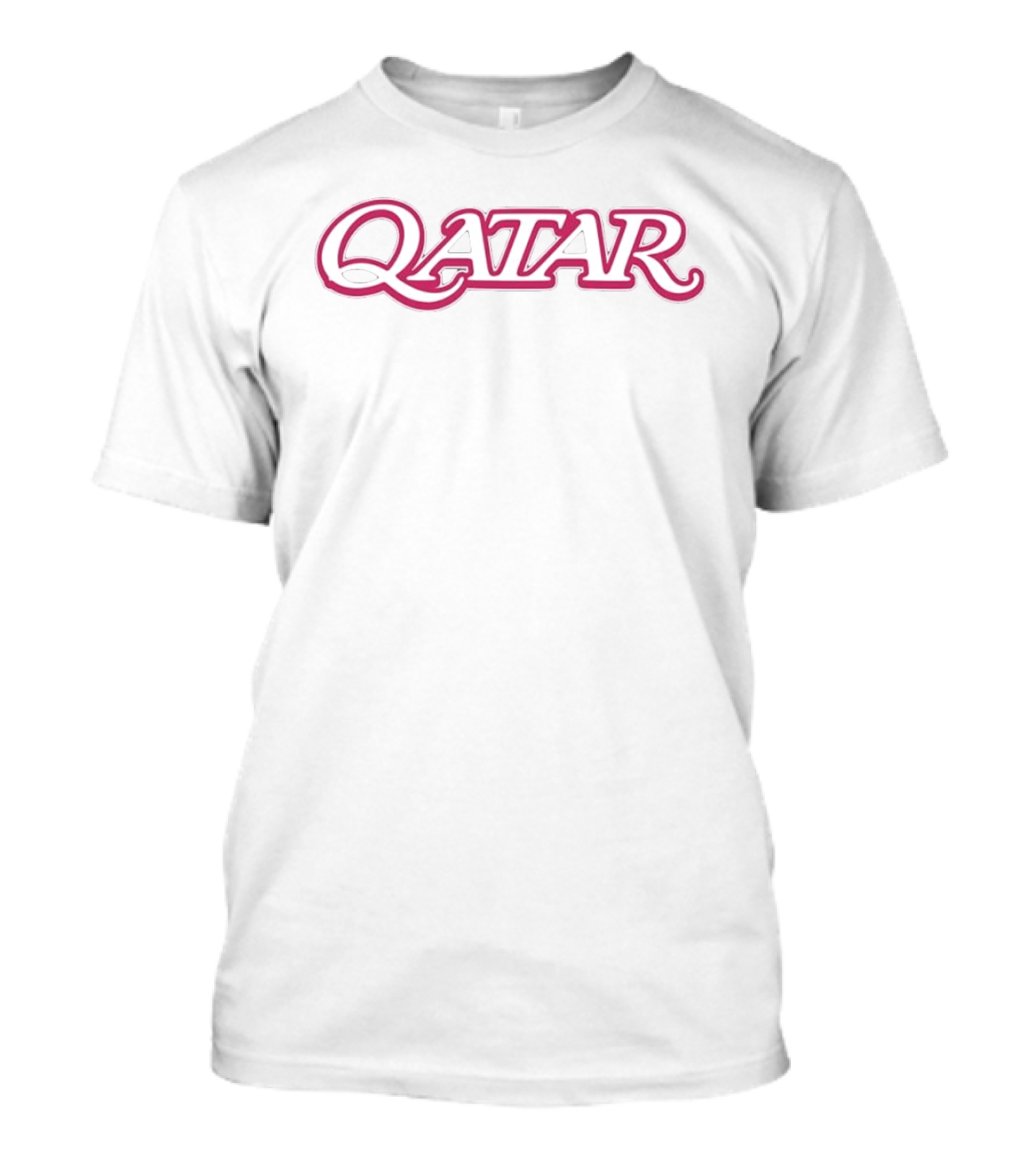 Qatar National Football Team Flag T-Shirt