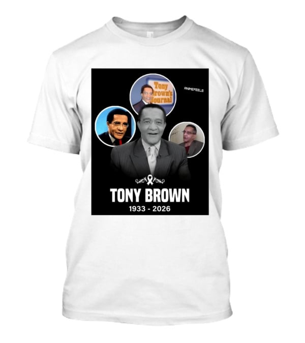 Tony Brown's Journal 1933 2026 ANIMEFEELS T-Shirt