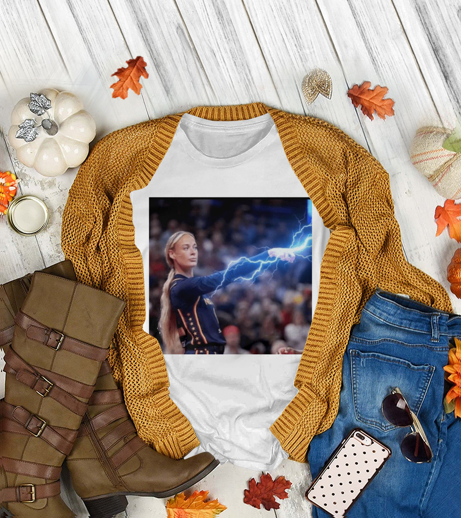 Sophie Cunningham Lightning Power Basketball Stars T-Shirt