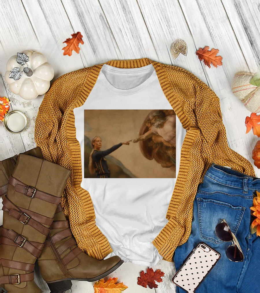 Creation of Adam Indiana Fever Basketball Player T-Shirt