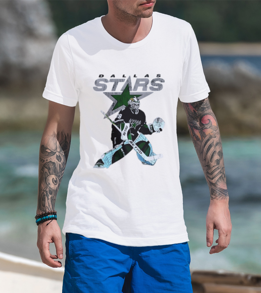 Dallas Stars Goalie NHL Hockey Gear T-Shirt