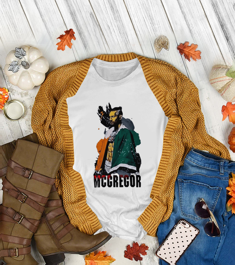 McGregor Irish Flag Warrior in the Cage T-Shirt
