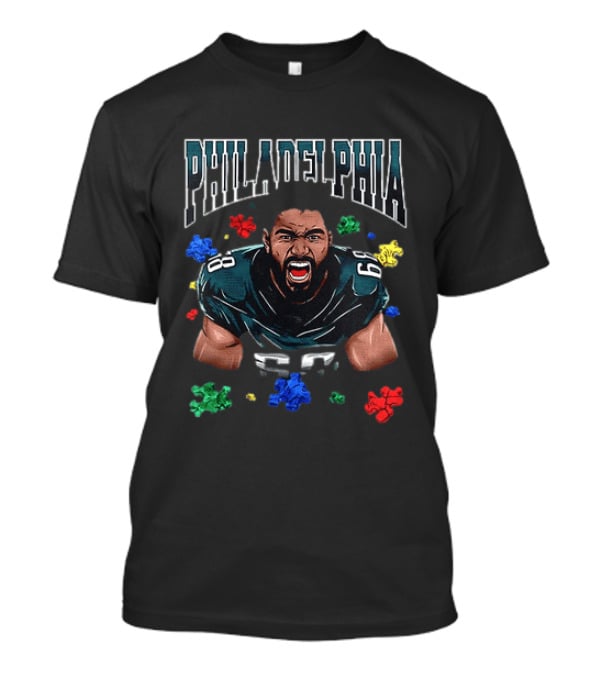 Philadelphia Football Passion Speaks Loud With Determination T-Shirt