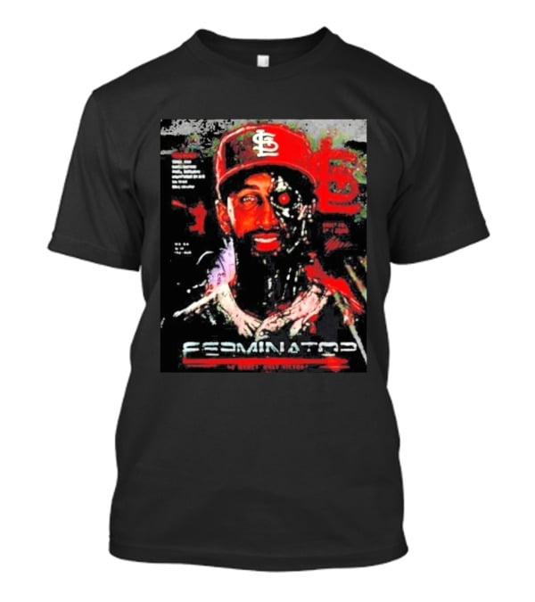 2026 St. Louis Cardinals Jose Fermin Ferminator Cyborg T-Shirt