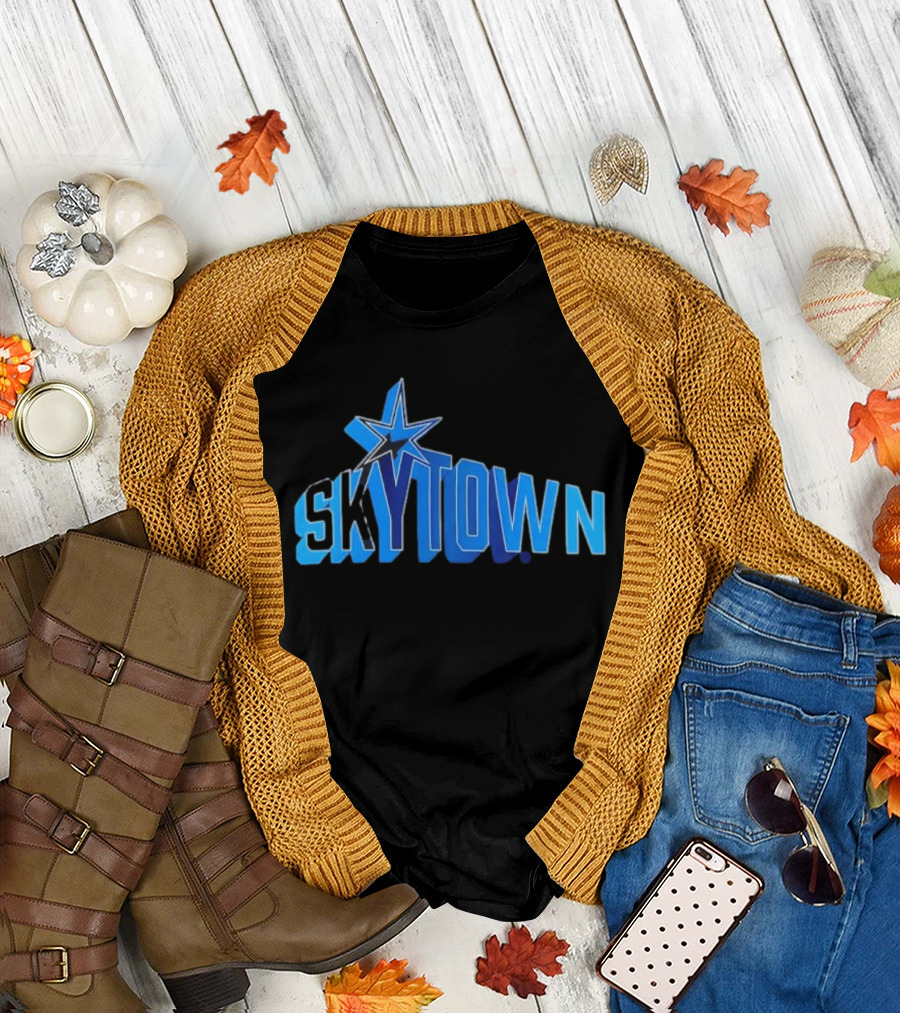 Chicago Sky Skytown Star Blue T-Shirt